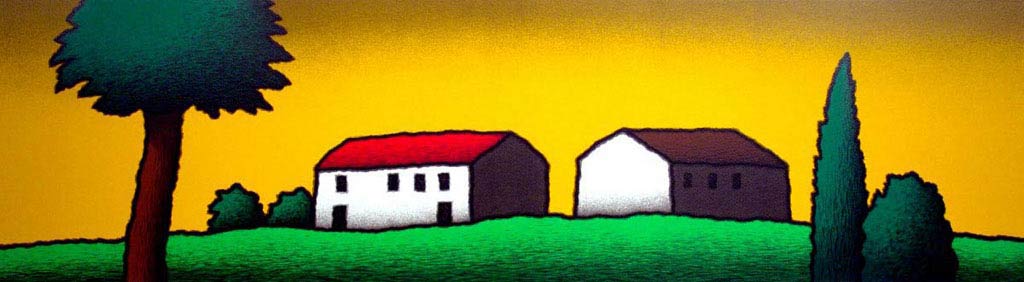 Tino Stefanoni - Casolare giallo - 476